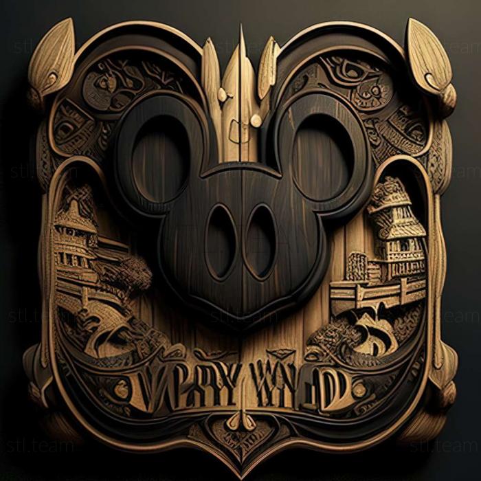 3D model Epic Mickey 2 The Power of Two game (STL)